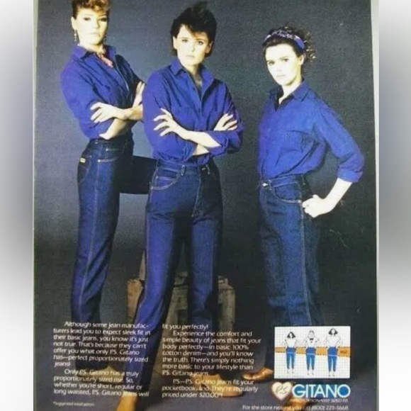 Gitano vintage jeans 80’s size 14 - Picture 2 of 10